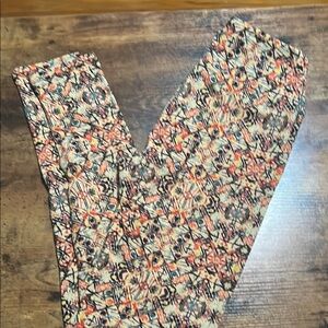 LuLaRoe Multicolor Patterned Leggings